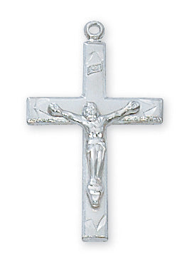 Sterling Silver Crucifix Pendant - L7027