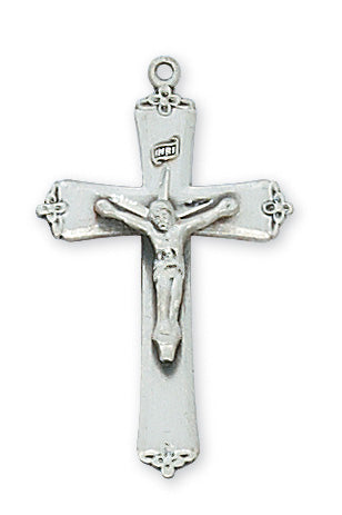 Sterling Silver Crucifix Pendant - L9027