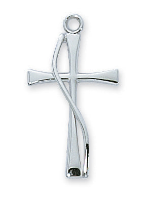 Sterling Silver Cross Pendant - L9023