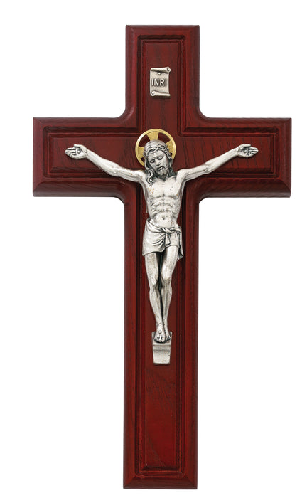 10 in. Cherry Crucifix Boxed - 80-36