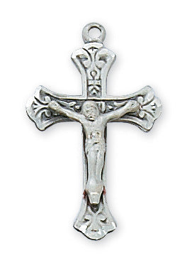 Sterling Silver Crucifix Pendant - L8045