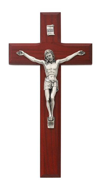 8 in. Cherry Crucifix Boxed - 81-13