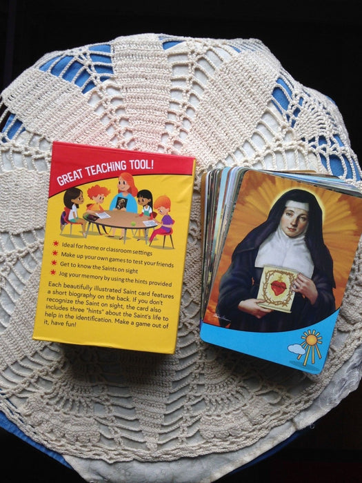 Patron Saint Flash Cards 100 cards Boxed Set